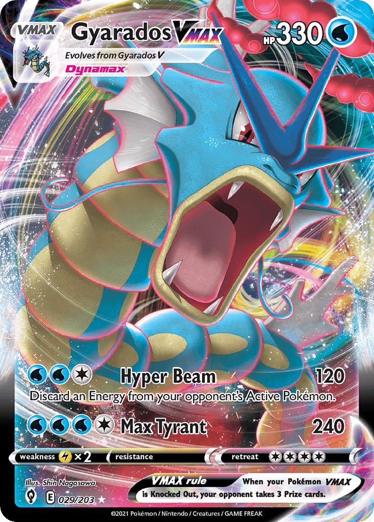 Gyarados VMAX, Evolving Skies 29