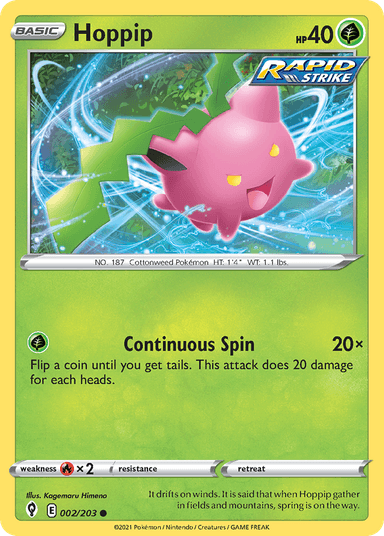 Hoppip, Evolving Skies 2