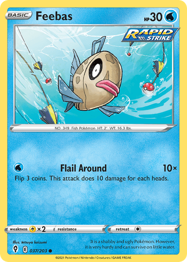 Feebas, Evolving Skies 37