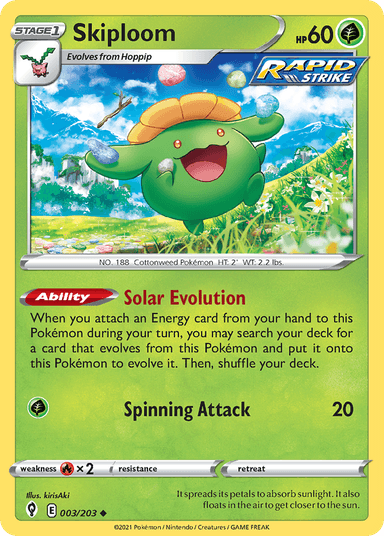 Skiploom, Evolving Skies 3