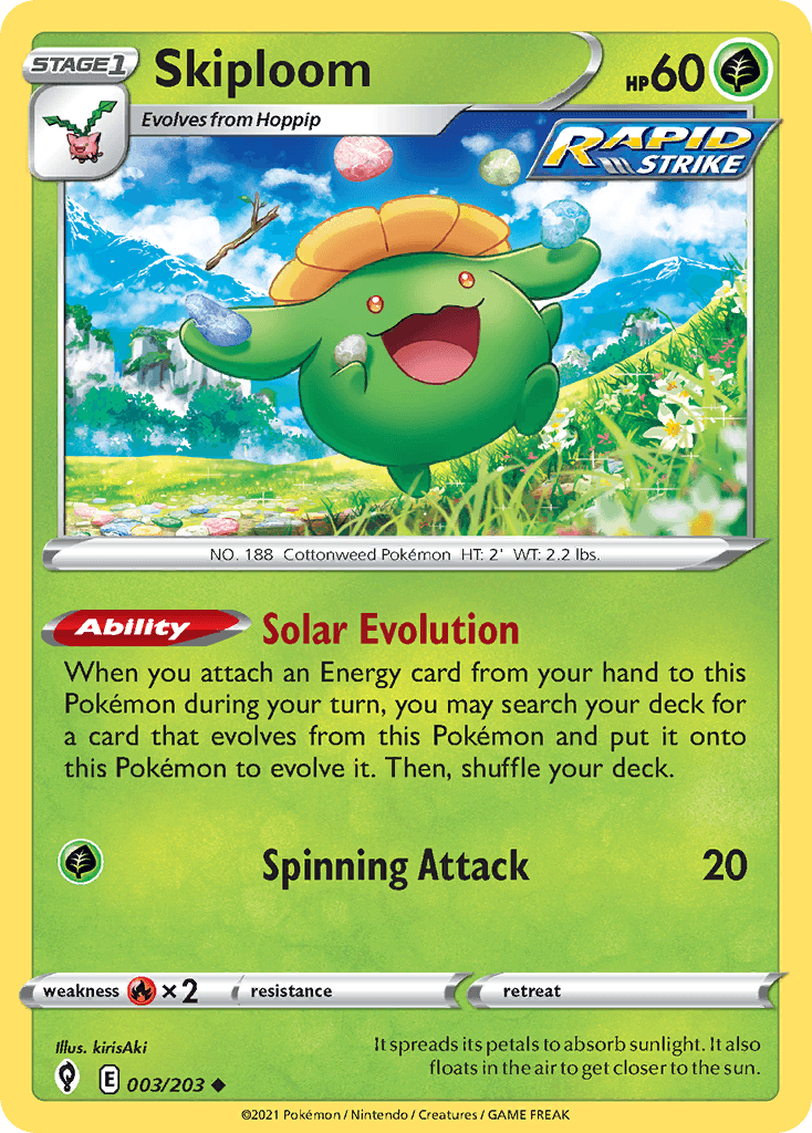 Skiploom, Evolving Skies 3