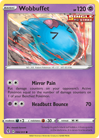 Wobbuffet, Evolving Skies 66