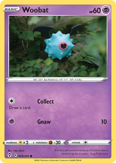 Woobat, Evolving Skies 68