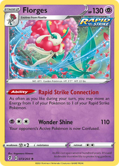 Florges, Evolving Skies 73