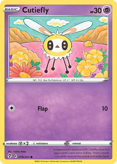 Cutiefly, Evolving Skies 78