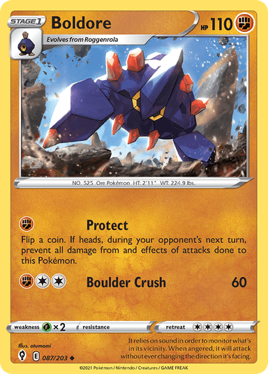 Boldore, Evolving Skies 87