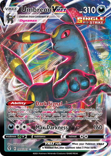 Umbreon VMAX, Evolving Skies 95