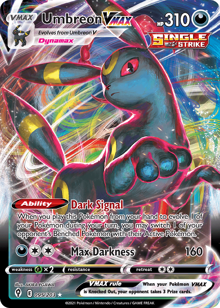 Umbreon VMAX, Evolving Skies 95