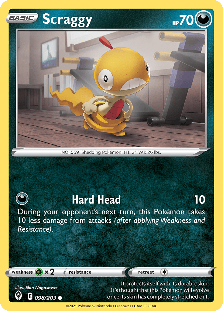 Scraggy, Evolving Skies 98
