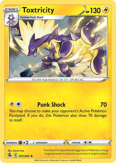 Toxtricity, Fusion Strike 107