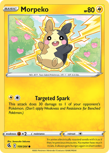 Morpeko, Fusion Strike 109