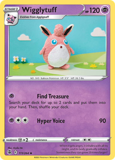 Wigglytuff, Fusion Strike 111