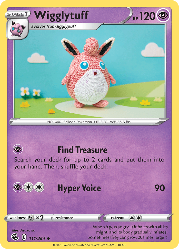 Wigglytuff, Fusion Strike 111