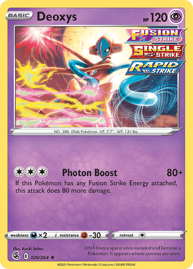 Deoxys, Fusion Strike 120