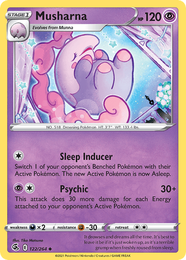 Musharna, Fusion Strike 122