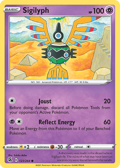 Sigilyph, Fusion Strike 123