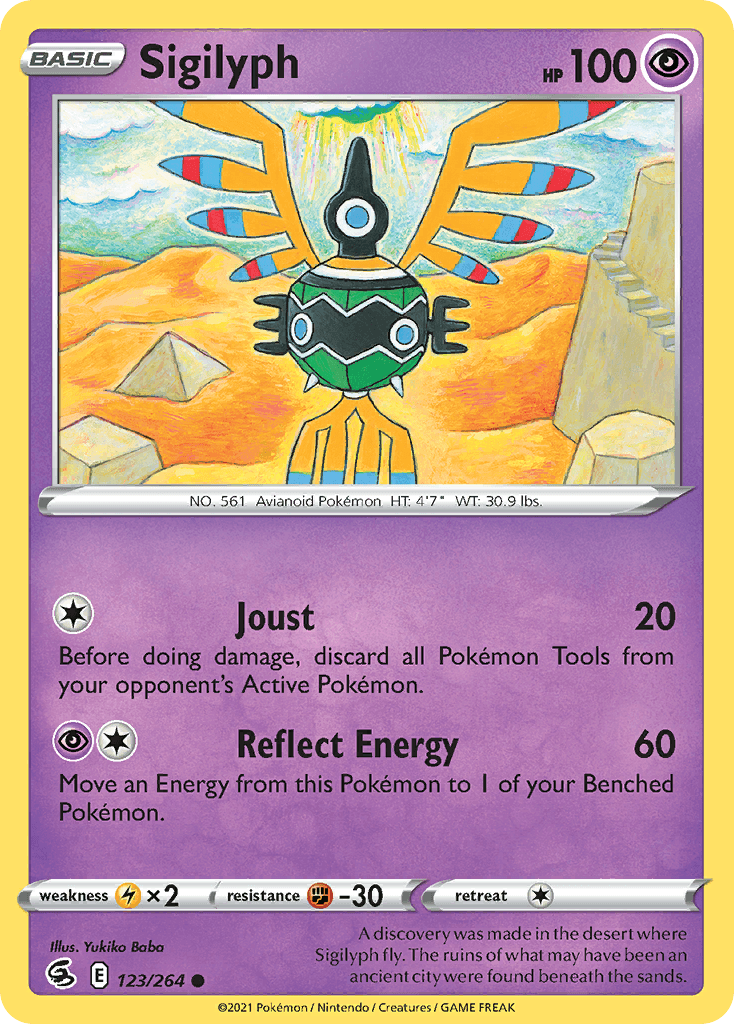 Sigilyph, Fusion Strike 123