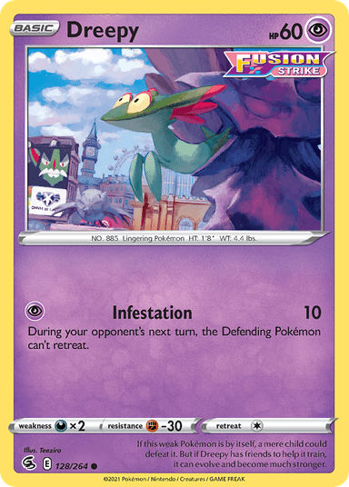 Dreepy, Fusion Strike 128