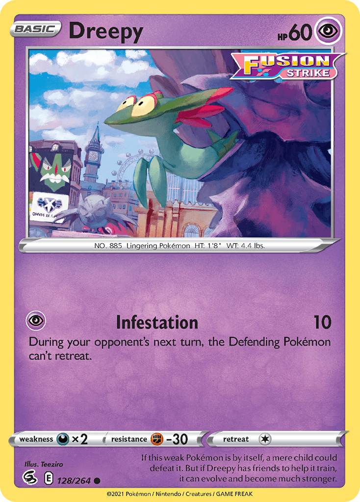 Dreepy, Fusion Strike 128
