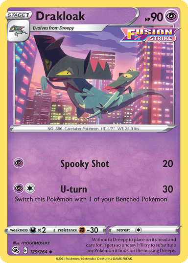 Drakloak, Fusion Strike 129