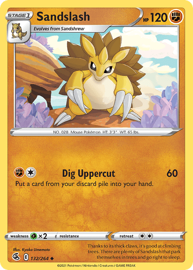 Sandslash, Fusion Strike 132
