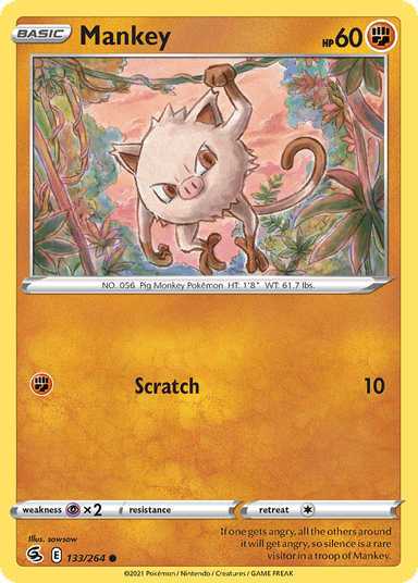 Mankey, Fusion Strike 133