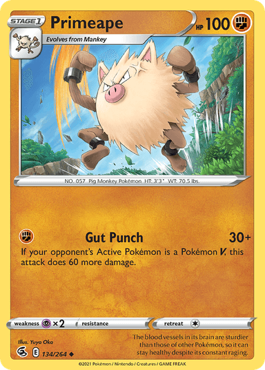 Primeape, Fusion Strike 134