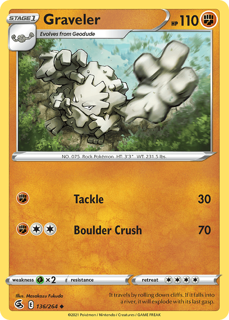 Graveler, Fusion Strike 136