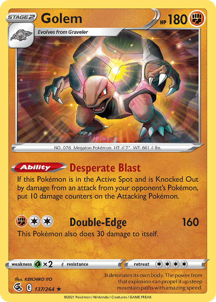 Golem, Fusion Strike 137