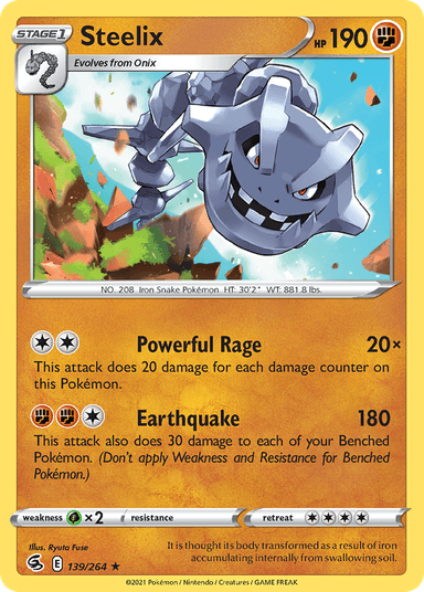 Steelix, Fusion Strike 139