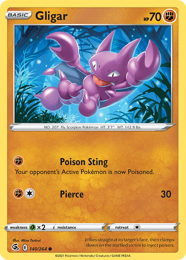 Gligar, Fusion Strike 140