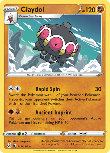 Claydol, Fusion Strike 145