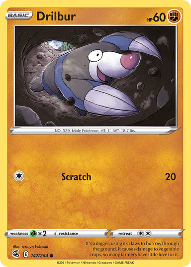 Drilbur, Fusion Strike 147