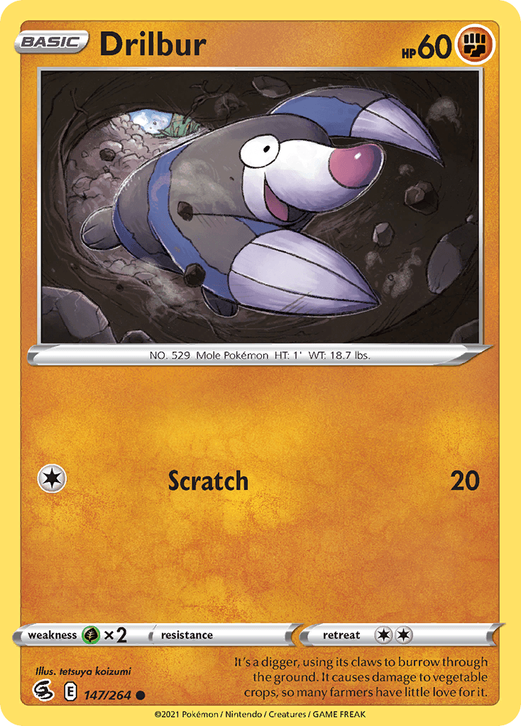 Drilbur, Fusion Strike 147