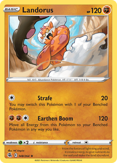 Landorus, Fusion Strike 148