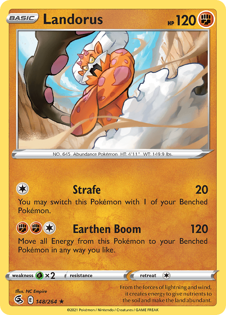 Landorus, Fusion Strike 148