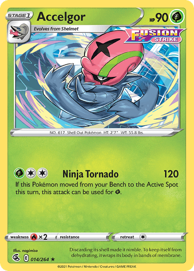 Accelgor, Fusion Strike 14