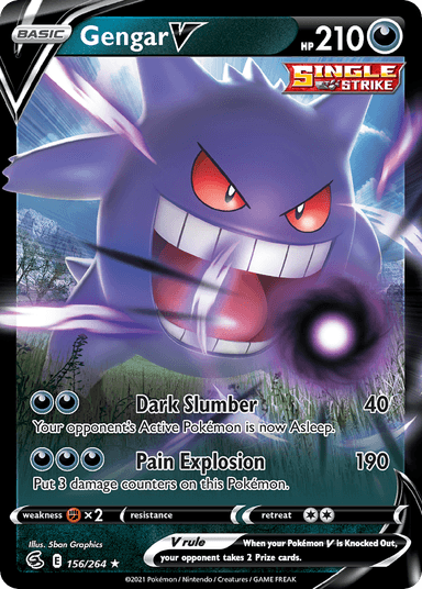 Gengar V, Fusion Strike 156