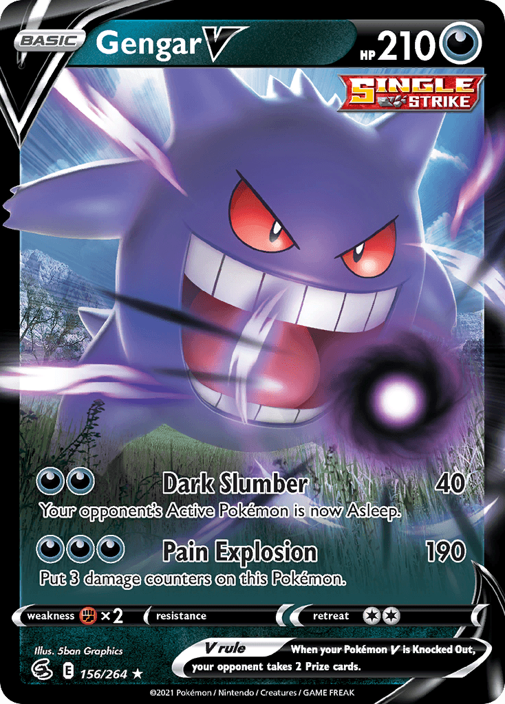 Gengar V, Fusion Strike 156