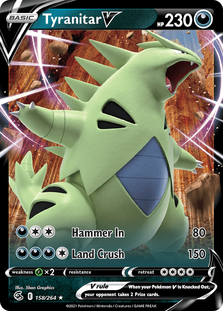 Tyranitar V, Fusion Strike 158