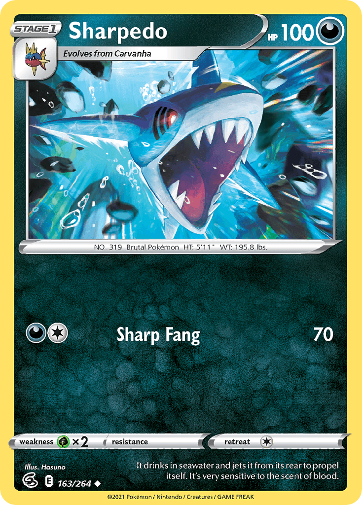 Sharpedo, Fusion Strike 163