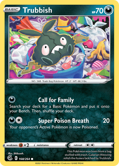 Trubbish, Fusion Strike 168