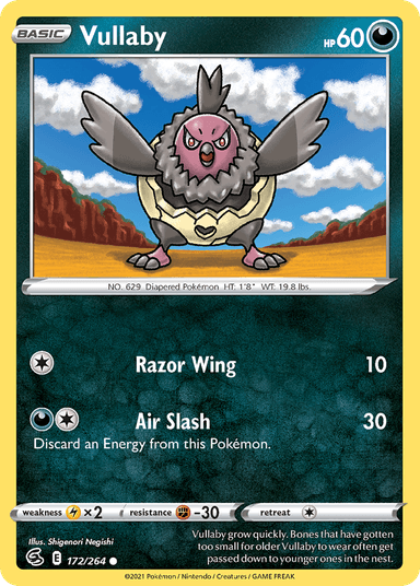 Vullaby, Fusion Strike 172