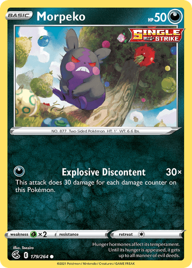 Morpeko, Fusion Strike 179