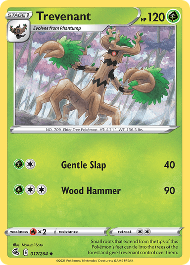 Trevenant, Fusion Strike 17