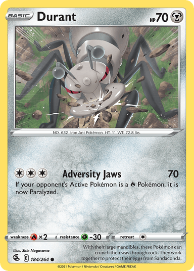 Durant, Fusion Strike 184