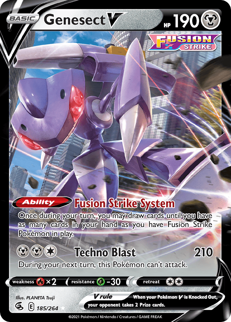 Genesect V, Fusion Strike 185