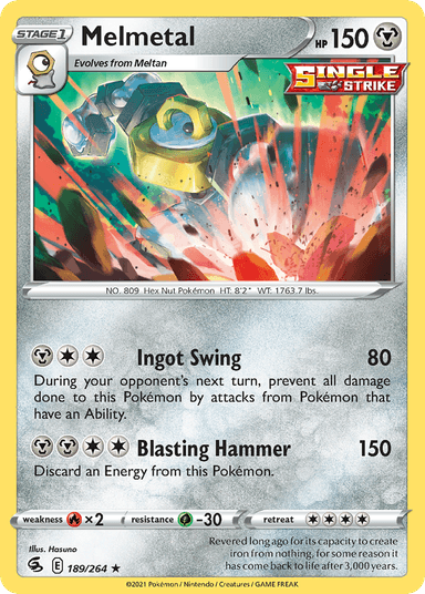 Melmetal, Fusion Strike 189