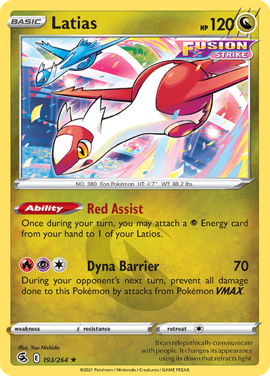 Latias, Fusion Strike 193