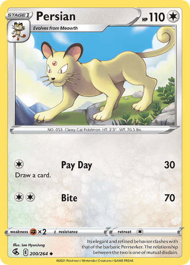 Persian, Fusion Strike 200